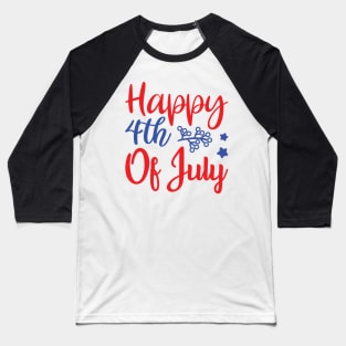 Happy 4th of July Baseball T-Shirt